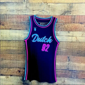 NWOT Unisex Rare Dutch Brothers 92 Basketball Jersey